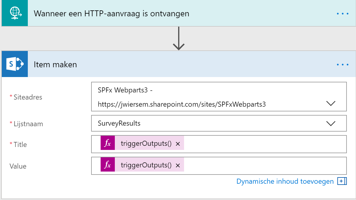 Receiving Flow 'API'